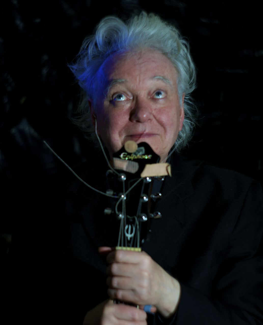 Billy Jenkins in the light of the blues photographed by Beowulf Mayfield